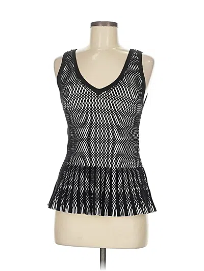 Pre-owned White House Black Market Sweater Vest In Black