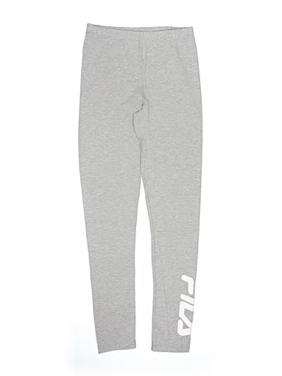 Pre-owned Fila Kids'  Sweatpants In Gray