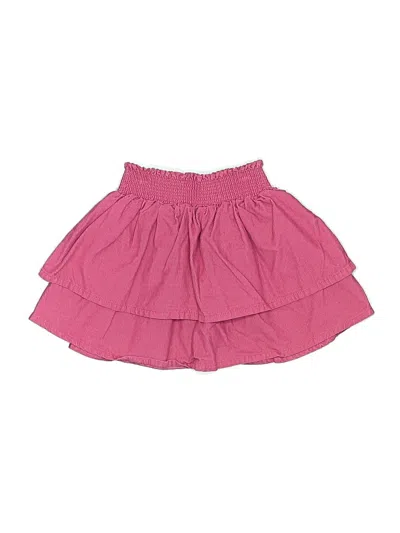 Pre-owned Mini Boden Kids' Skirt In Pink