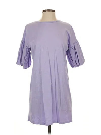 Pre-owned Trafaluc By Zara Casual Dress In Purple