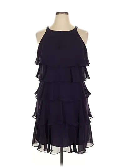 Pre-owned Sl Fashions Cocktail Dress In Purple