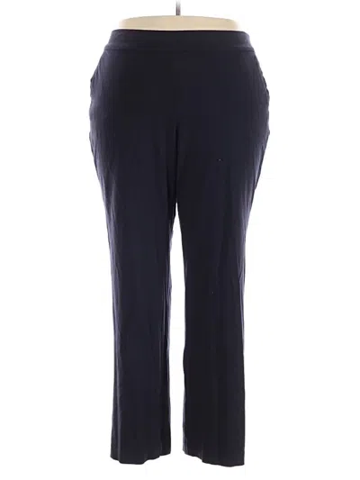 Pre-owned Lane Bryant Casual Pants In Blue