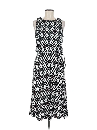Pre-owned Ann Taylor Loft Casual Dress In Black