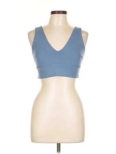 Pre-owned Lululemon Athletica Sports Bra In Blue