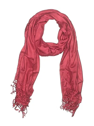Pre-owned Jones New York Scarf In Red