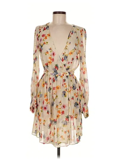 Pre-owned Zara Cocktail Dress In Brown