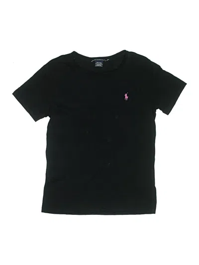 Pre-owned Ralph Lauren Sport Kids' Short Sleeve T-shirt In Black