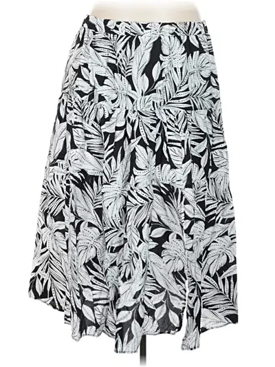 Pre-owned Lane Bryant Casual Skirt In Gray