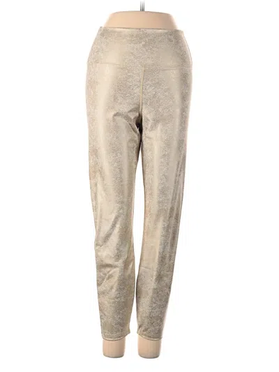 Pre-owned Carbon38 Casual Pants In Gold