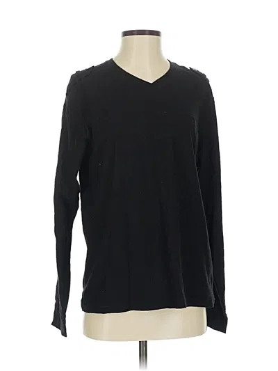Pre-owned English Laundry Long Sleeve T-shirt In Black