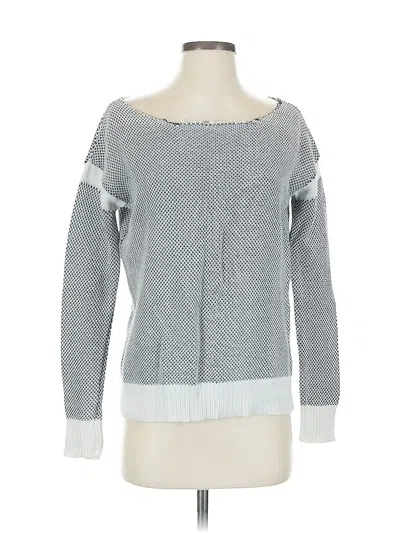 Pre-owned Vince Pullover Sweater In Gray