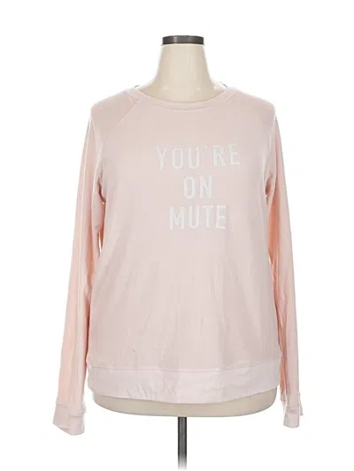 Pre-owned Mary Square Sweatshirt In Pink