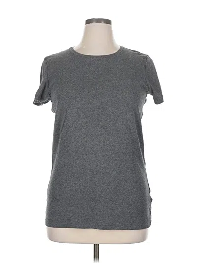 Pre-owned Gap Short Sleeve T-shirt In Gray