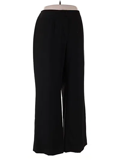 Pre-owned Jones New York Collection Dress Pants In Black