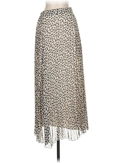 Pre-owned Japna Casual Skirt In Silver