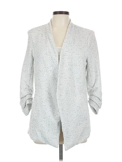 Pre-owned Carolina Belle Cardigan Sweater In Silver