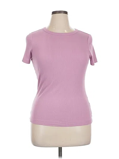 Pre-owned On 34th Short Sleeve T-shirt In Pink