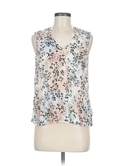 Pre-owned Cloth & Stone X Anthropologie Sleeveless Blouse In Pink