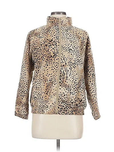 Pre-owned K.t. Sport By Kenneth Too! Coat In Gold