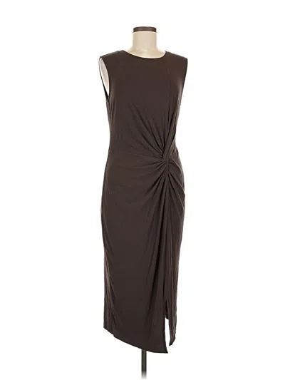 Pre-owned Liz Claiborne Cocktail Dress In Brown