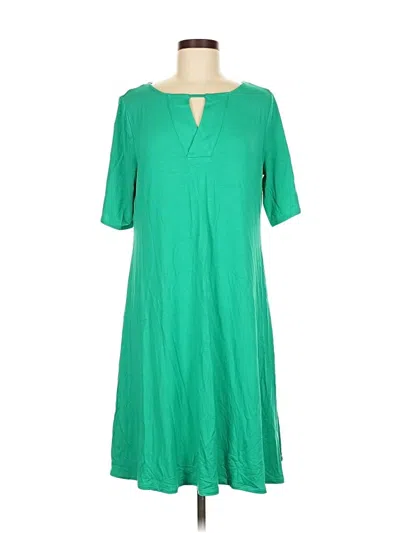 Pre-owned Chico's Casual Dress In Green
