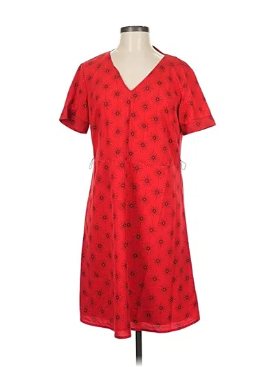Pre-owned A New Day Casual Dress In Red
