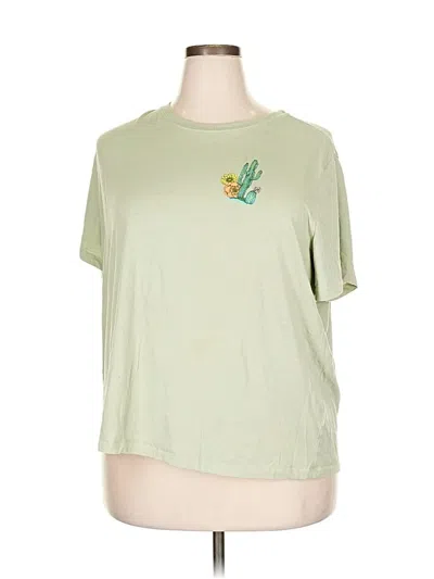 Pre-owned Rebellious One Short Sleeve T-shirt In Green