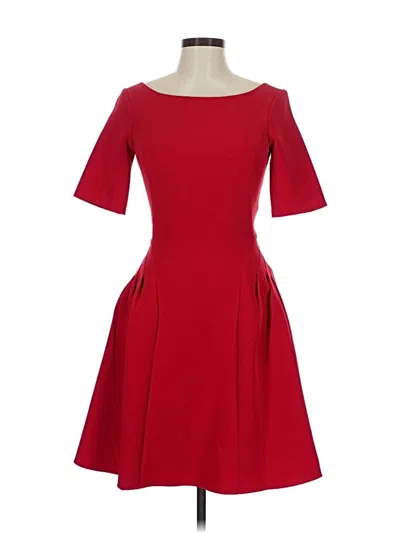 Pre-owned Z Spoke By Zac Posen Cocktail Dress In Red