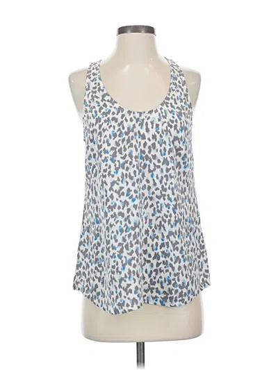 Pre-owned Joie Sleeveless Top Blue Halter Neckline Tops