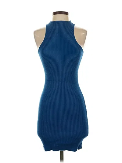 Pre-owned Unbranded Cocktail Dress In Blue