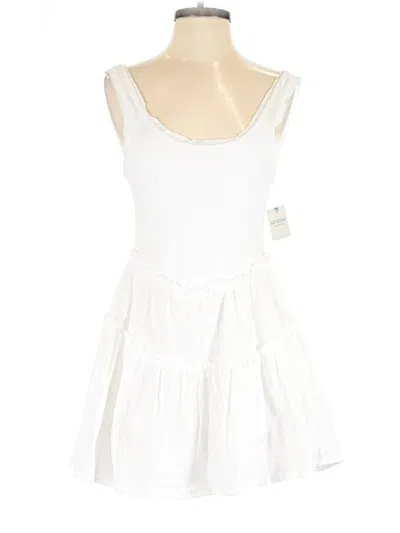 Arizona Jean Company Casual Dress In White