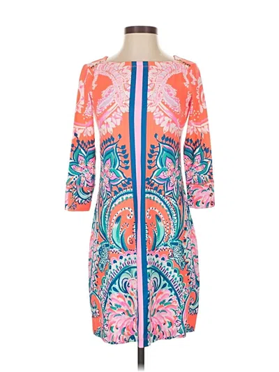 Pre-owned Lilly Pulitzer Casual Dress In Orange