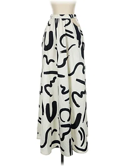 Pre-owned Unbranded Casual Skirt In White