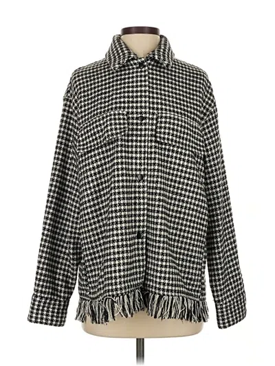 Pre-owned Zara Jacket In Gray