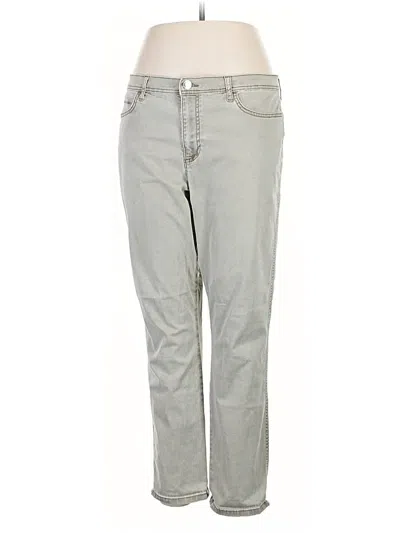 Pre-owned Lee Jeans In Gray