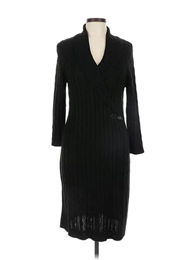 Pre-owned Calvin Klein Cocktail Dress In Black
