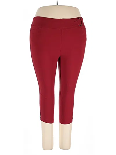 Pre-owned Maurices Active Pants In Red