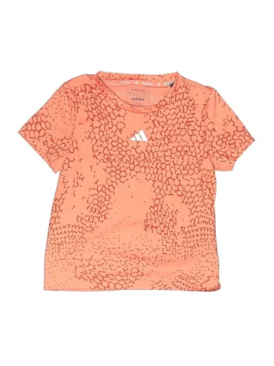 Pre-owned Adidas Originals Kids' Active T-shirt In Orange