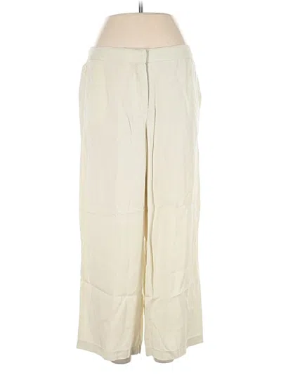 Pre-owned Jjill Casual Pants In White