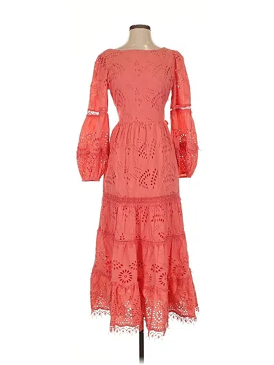 Pre-owned Kobi Halperin Cocktail Dress In Orange