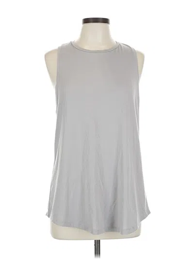 Pre-owned Rei Sleeveless T-shirt In Silver