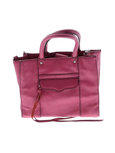 Pre-owned Rebecca Minkoff Leather Satchel In Pink