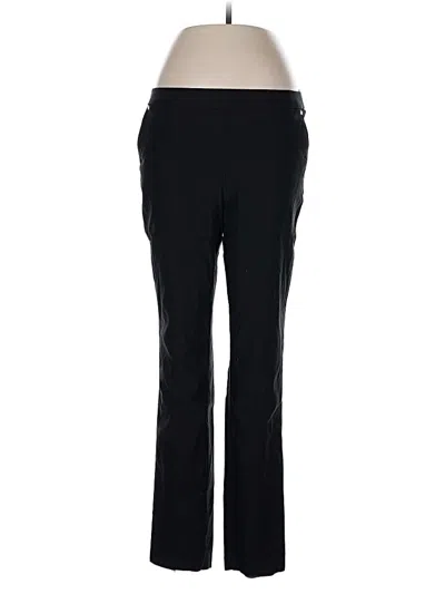Pre-owned Anne Klein Active Pants In Black