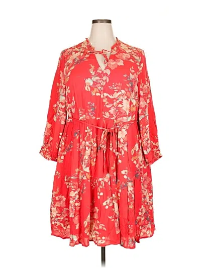 Pre-owned Torrid Casual Dress In Red