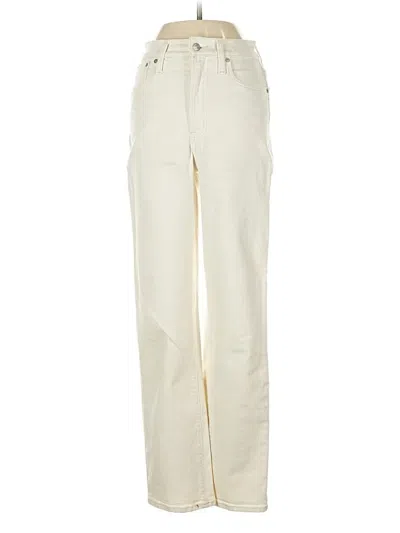 Pre-owned Madewell Jeans In White
