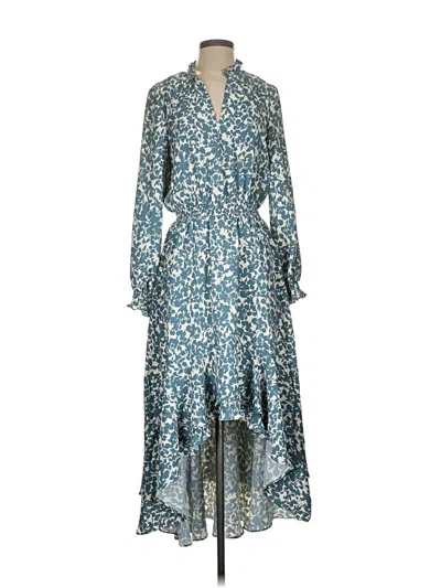 Pre-owned 1.state Casual Dress In Blue