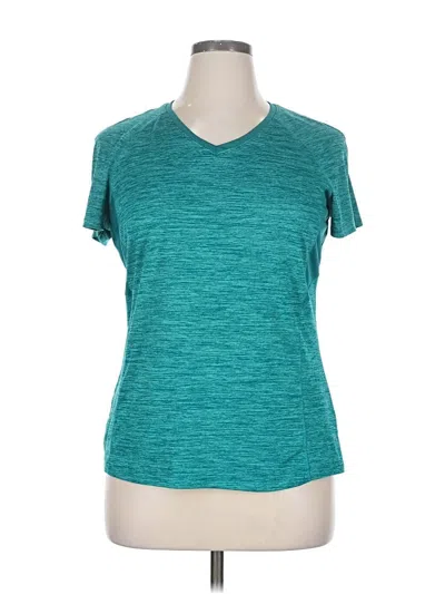 Pre-owned Danskin Now Active T-shirt In Blue