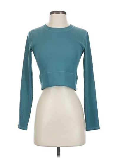 Pre-owned Move Theology 3/4 Sleeve T-shirt In Blue