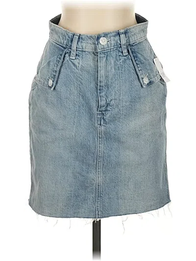 Pre-owned Gap Denim Skirt In Blue