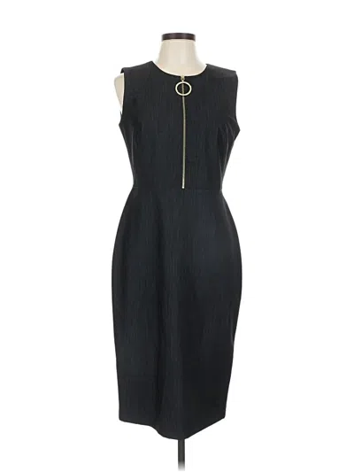 Pre-owned Calvin Klein Cocktail Dress In Black